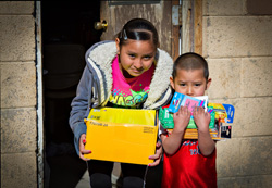Youth really enjoyed getting school supplies that was part of our Hopi winter gifting program.