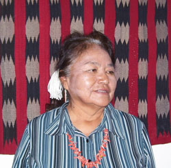 Navajo weaver