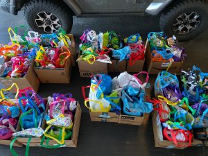 Gift bags for Hopi Foster care youth