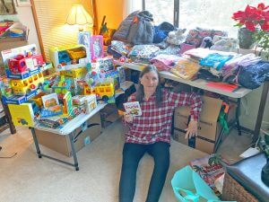 packing gifts for Hopi foster care youth