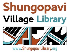 Shungopavi Village Library logo by Robert Harrison
